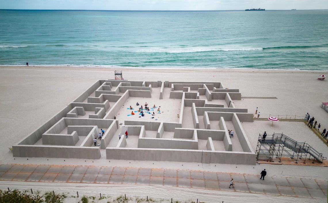 Where is the giant maze in Miami Beach during Art Basel? | Miami Herald
