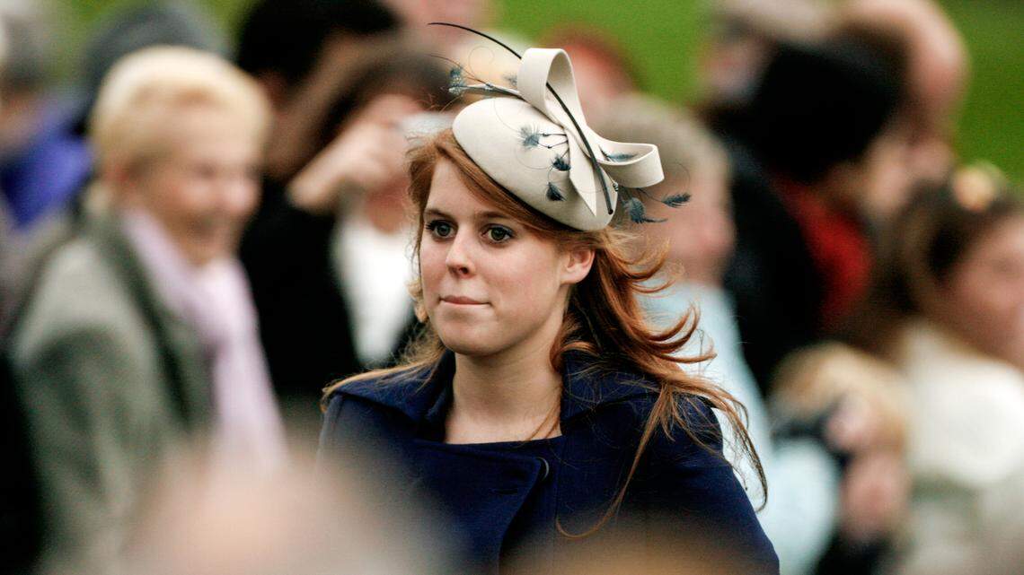princess beatrice at sandringham estate