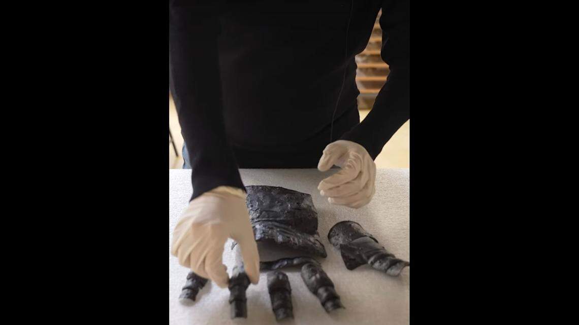 Archaeologists in Switzerland discovered well-preserved armor from the 14th century while excavating a medieval cellar, Zürich officials said.