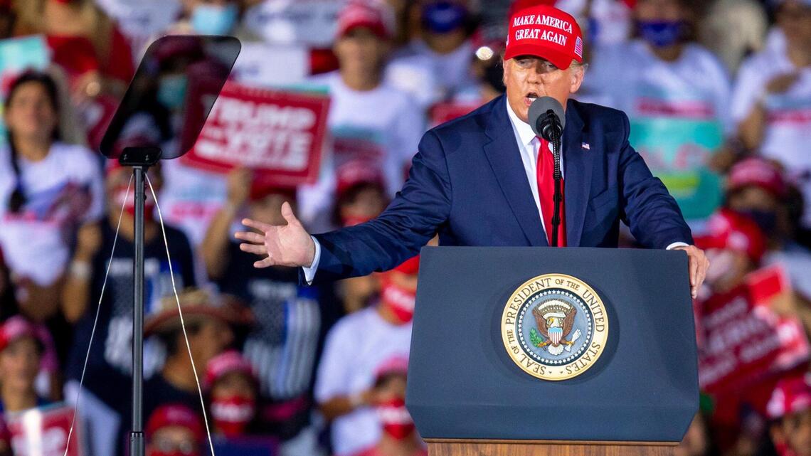 Despite COVID concerns, Trump rallies thousands of fervent fans past Miami-Dade’s curfew