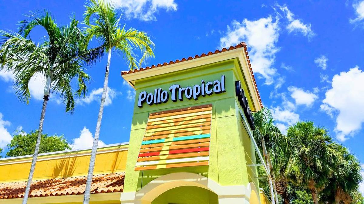 Now you can order an adult beverage at your local Pollo Tropical.