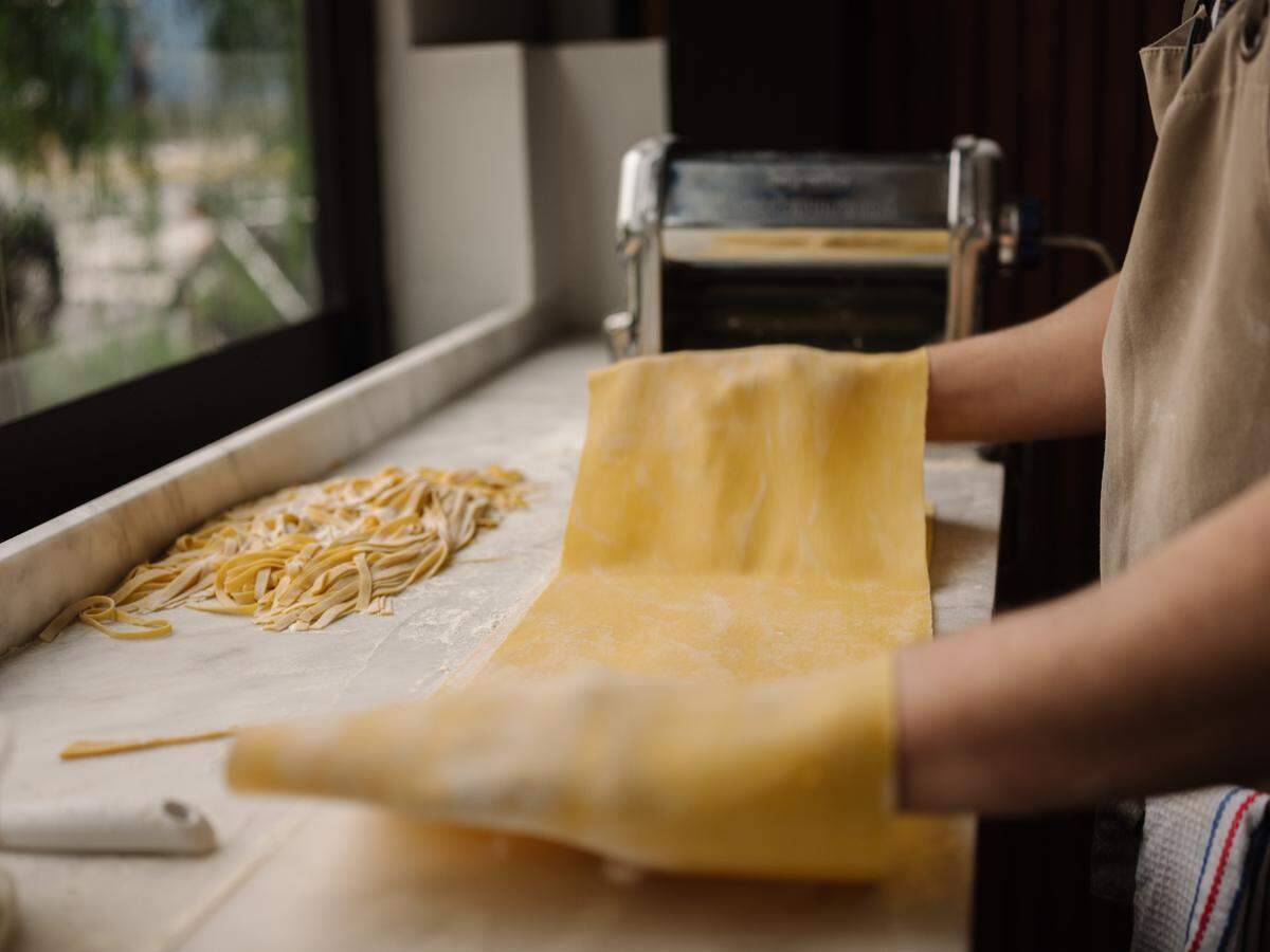 The pasta at Miami restaurant Pasta is made by hand every morning.