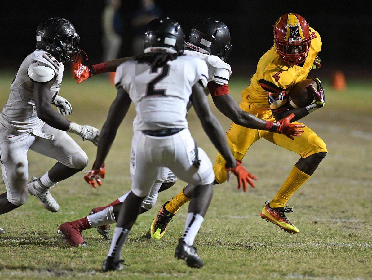 Jerry Jeudy finished his high school career at Deerfield Beach after starring at Monarch in Coconut Creek.
