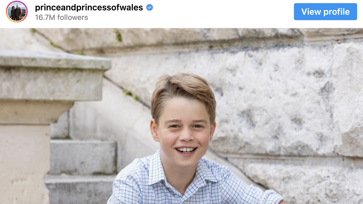 Prince George’s new birthday photo has people shocked: ‘I can’t believe it’