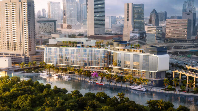 It was a spot to party on the Miami River. Now a hotel, club and raw bar are moving in