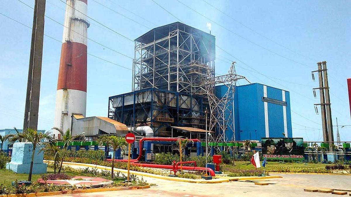 The Antonio Guiteras power plant in Matanzas, Cuba, failed Friday, leaving the island without electricity. Cuba’s power grid remained down Sunday.