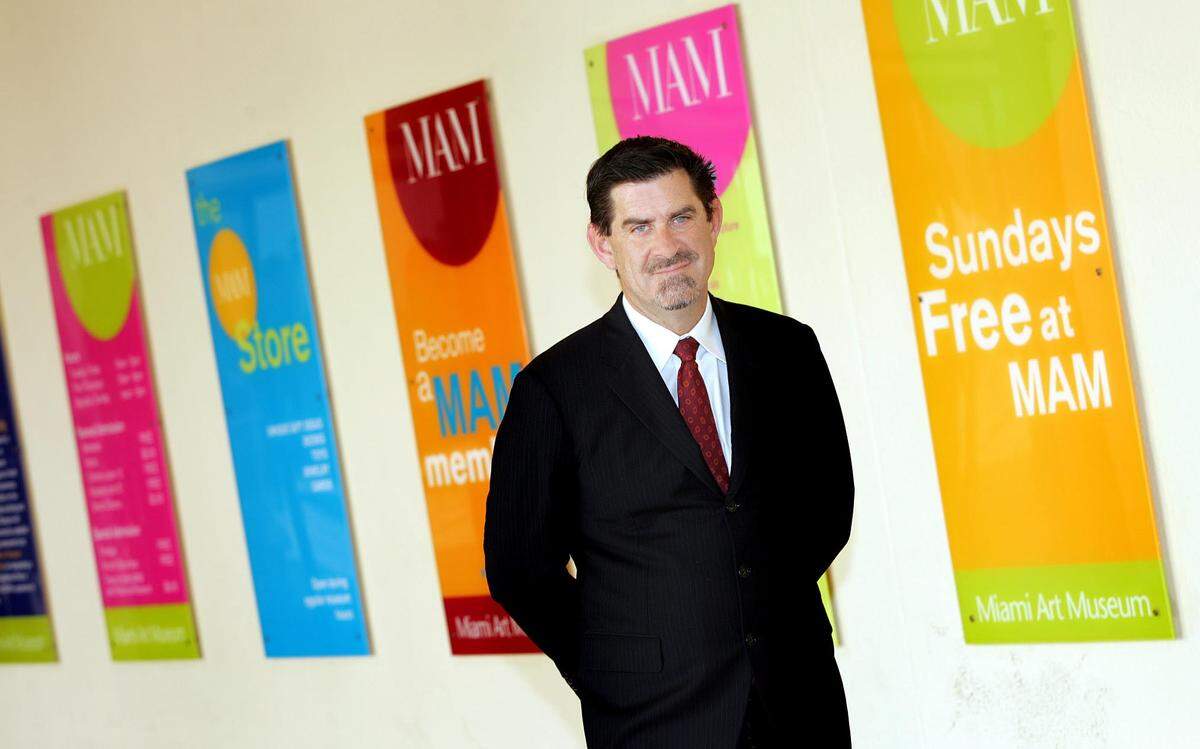 Terence Riley in a Jan. 23, 2006 file photo when he became the new director of the Miami Art Museum.
