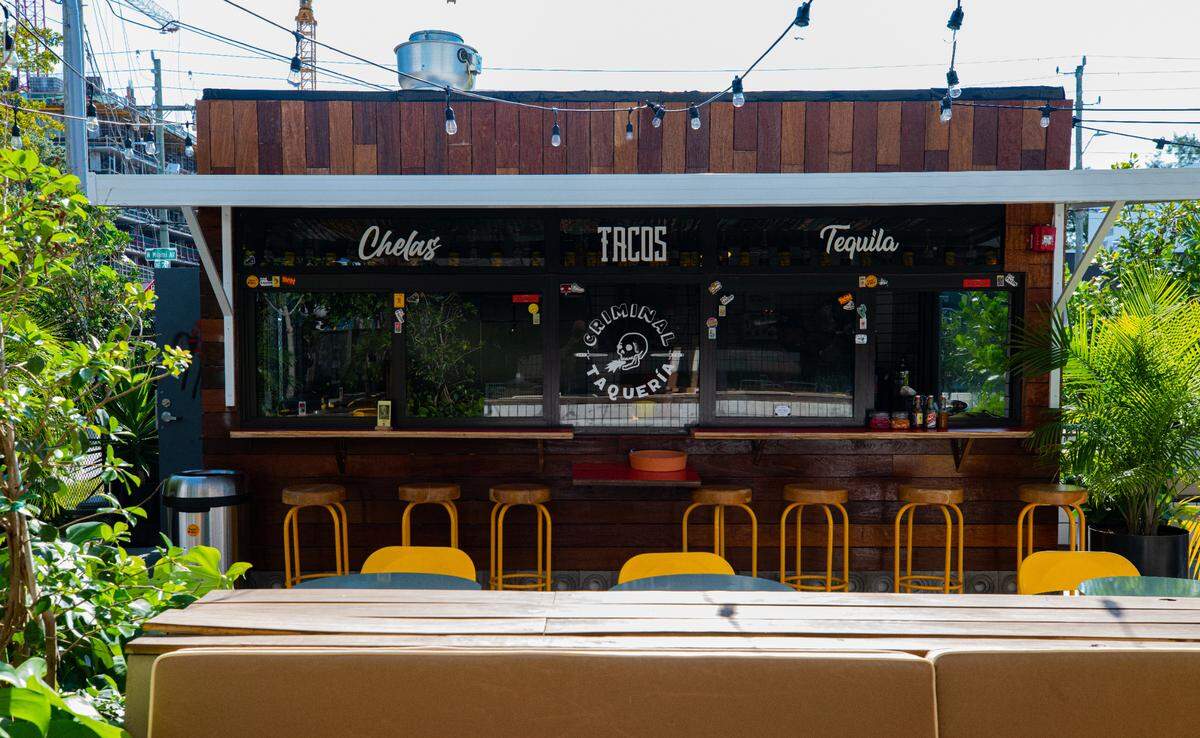 Criminal Taqueria at Burdo in Wynwood.