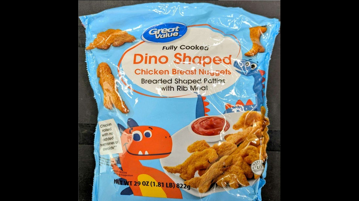 Great Value Dino-Shaped Chicken Breast Nuggets