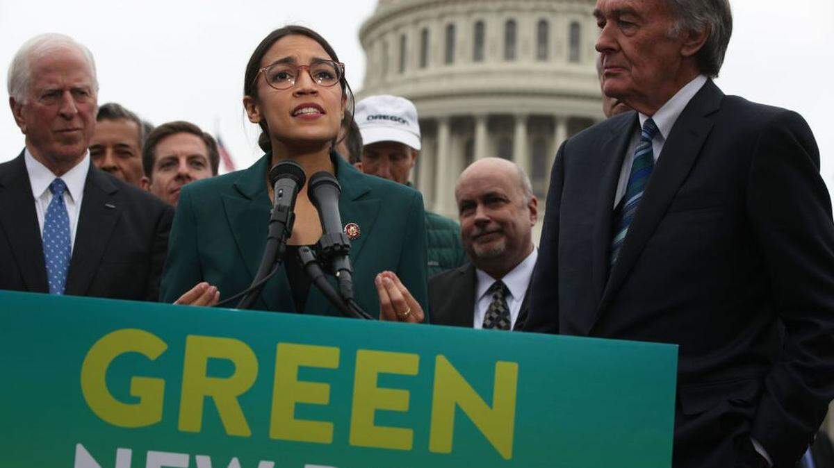 New York U.S. Rep. Alexandria Ocasio-Cortez is a socialist who is promoting the Green New Deal.