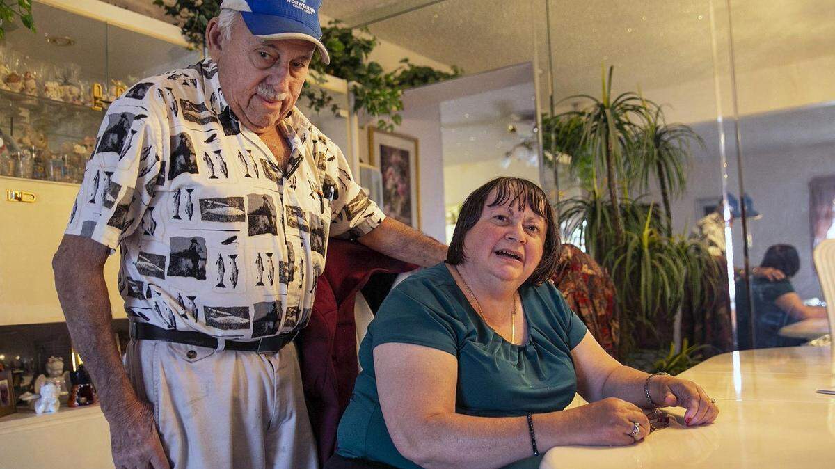Rosa Piwko at her home with her father Henoch Piwko on Tuesday, November 27, 2018