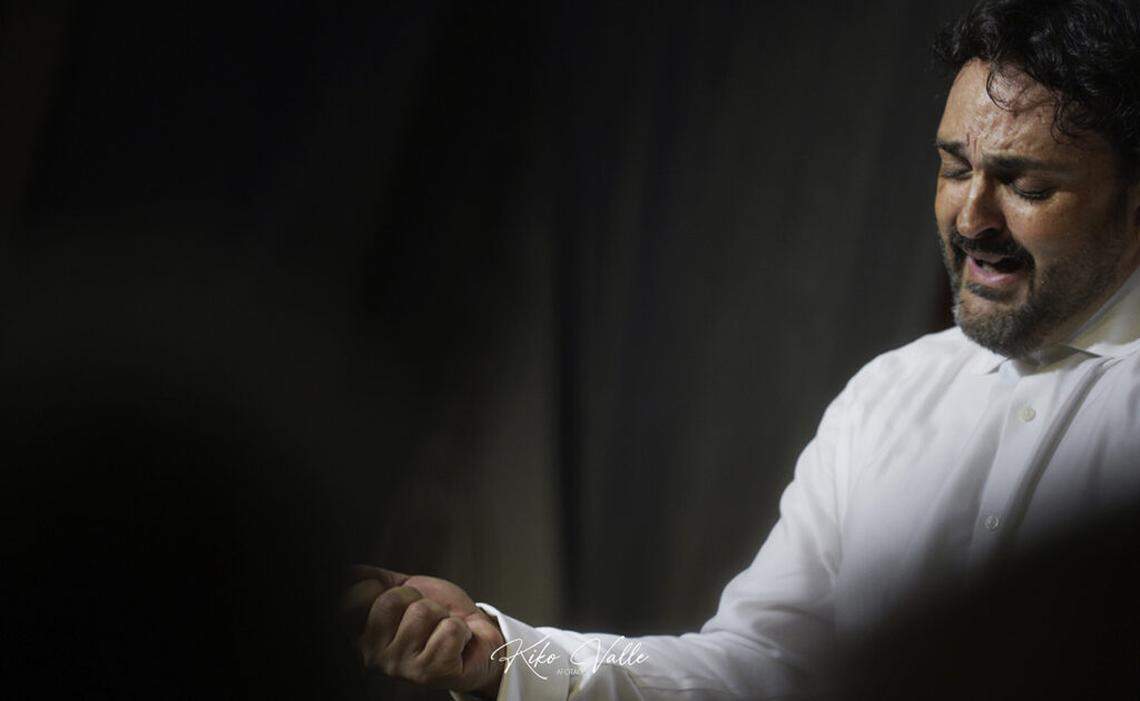 Flamenco singer Gabriel Georgio.