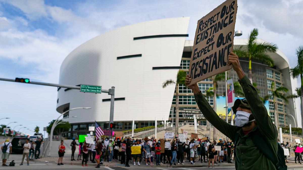 Miami-Dade declined an offer by the Miami Heat to use the AmericanAirlines Arena as an early-voting site in the fall of 2020.