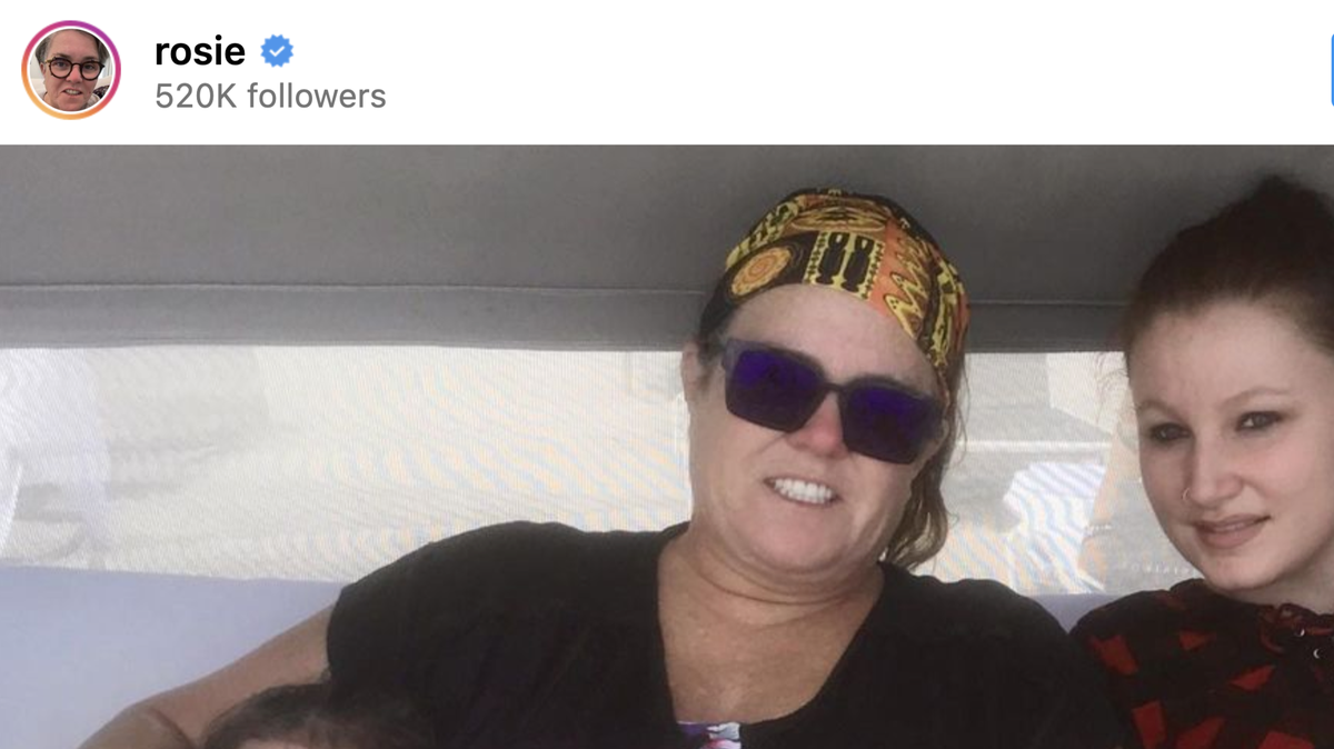 Rosie O’Donnell with her daughter Chelsea.
