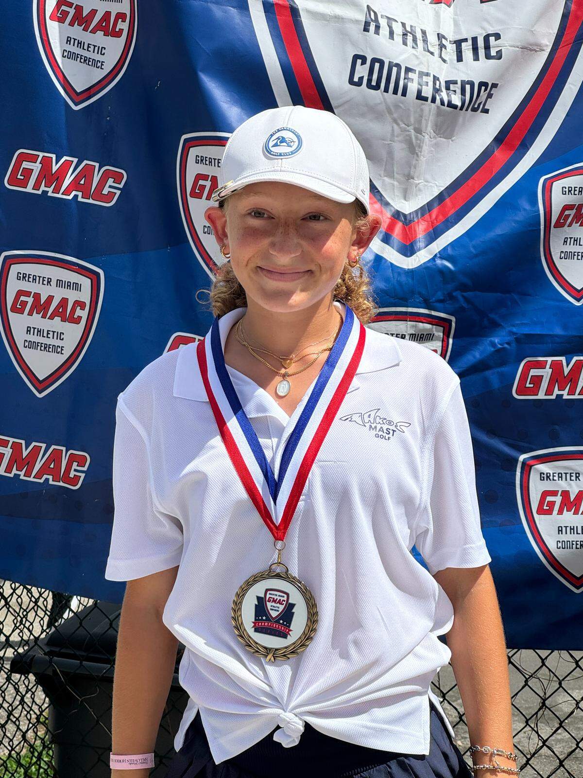 MAST Academy eighth-grader Francesca Black won the GMAC girls’ individual championship on Monday at Redland Golf and Country Club.