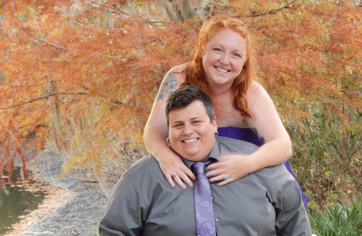 Amanda Williams Cruce, top, and her wife Deena Ruth Cruce decided to become foster parents seven years ago and initially opened their home to teenagers, who are typically difficult to place.                               