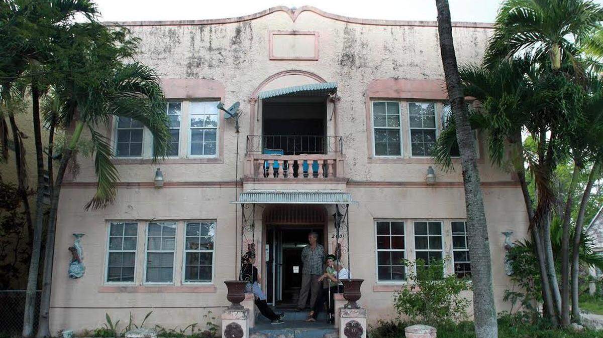 Many affordable-housing options in Miami, such as this building in Little Havana, are in poor condition.
