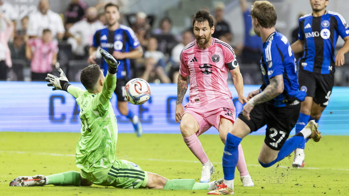 Messi scores four goals, Inter Miami routs CF Montreal 7-1 amid coaching change