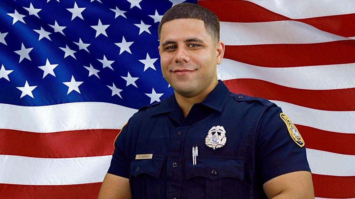 Medley Police Department Officer Dan Garcia drowned Sunday in Southwest Ranches in Broward County, Davie police said.