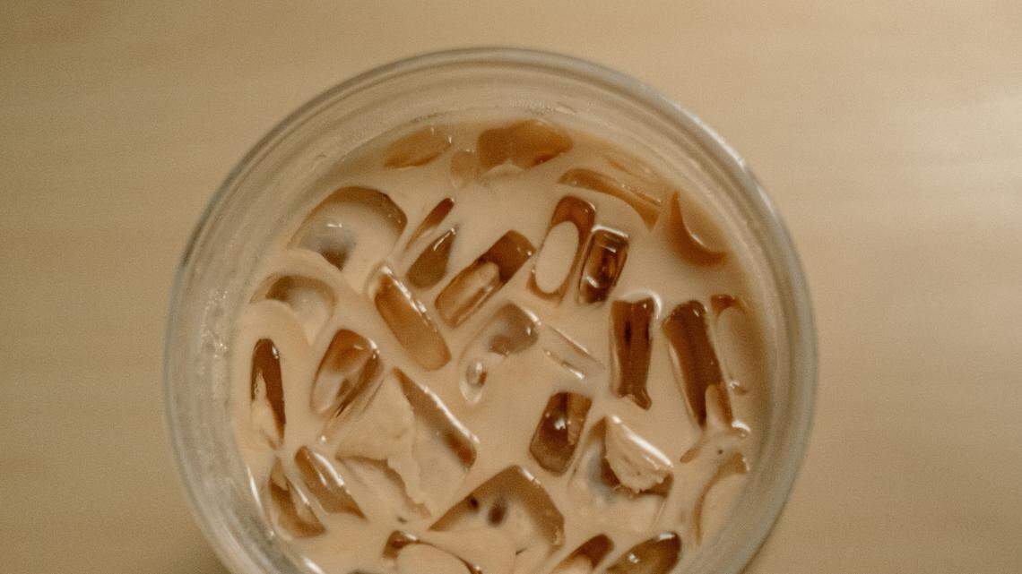 File photo of an iced coffee. Pennsylvania State Police said a man upset about his iced coffee attacked a McDonald’s worker. 