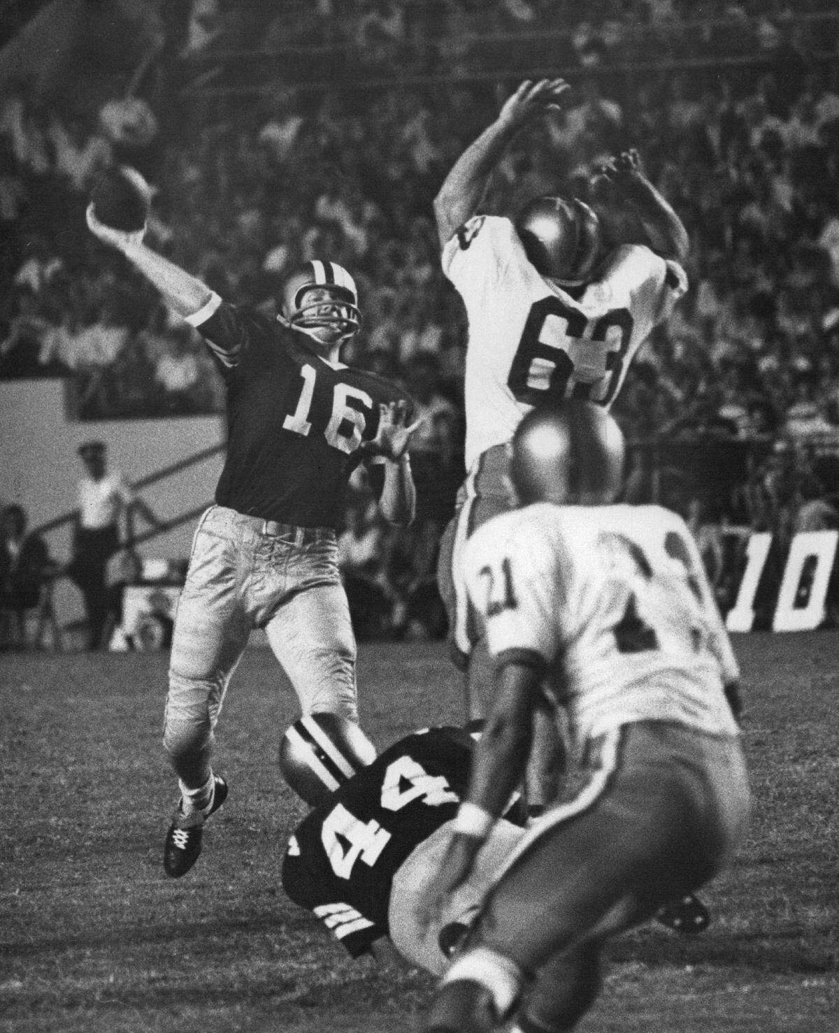 A 1966 game between the Seminoles and the Hurricanes.