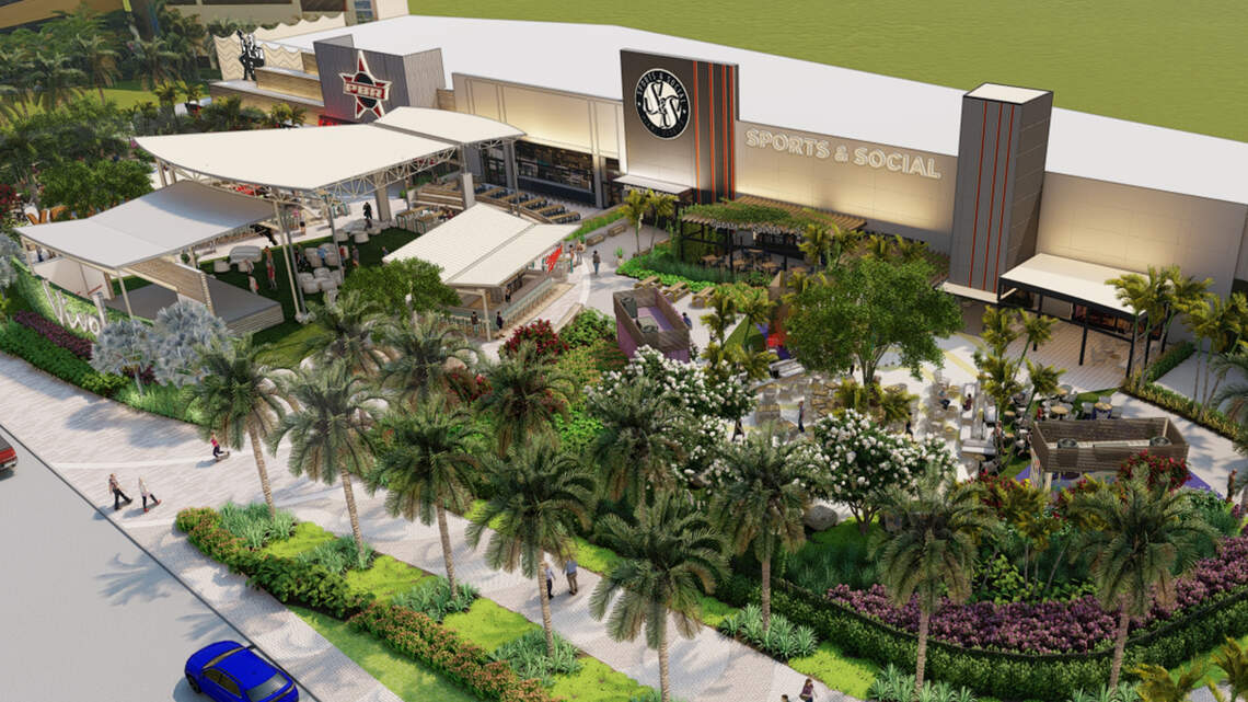 Sports bars, bull riding and cocktails: Dolphin Mall gets an entertainment makeover