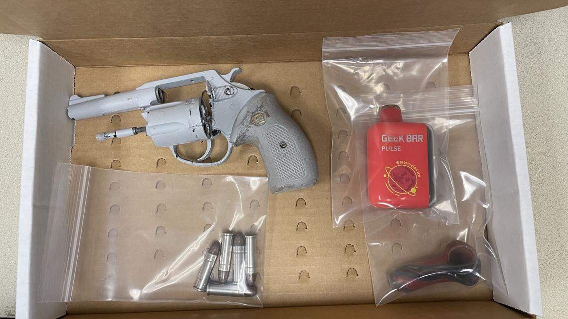 This is the weapon that was recovered after deputies stopped the 13-year-old driver, officials say.