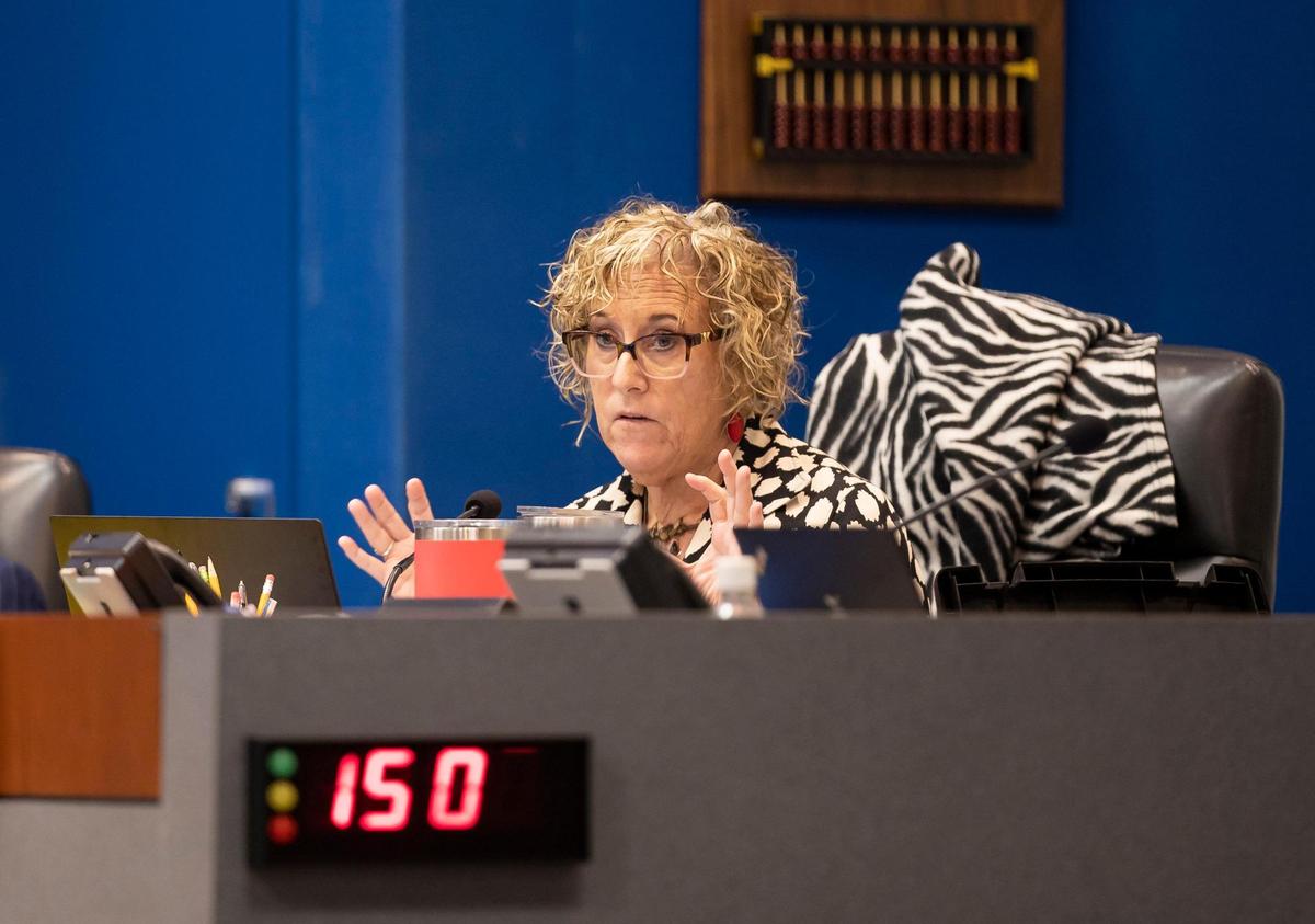 Broward County School Board member Nora Rupert warned the board about the community’s reaction to firing Vickie Cartwright, the Broward school superintendent, likening the board’s decision as a ‘carousel of crazy.’ The board voted 5-4 late Monday night to terminate Cartwright’s contract. Rupert voted against the measure, along with the three other elected board members, all women. The five men who voted to fire Cartwright were all appointed by Gov. DeSantis, and four of them will be off the board next week when four new board members are sworn in.