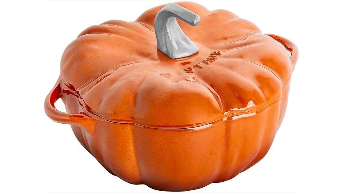 Fall is officially here, and this Staub Pumpkin Cocotte is the perfect way to celebrate