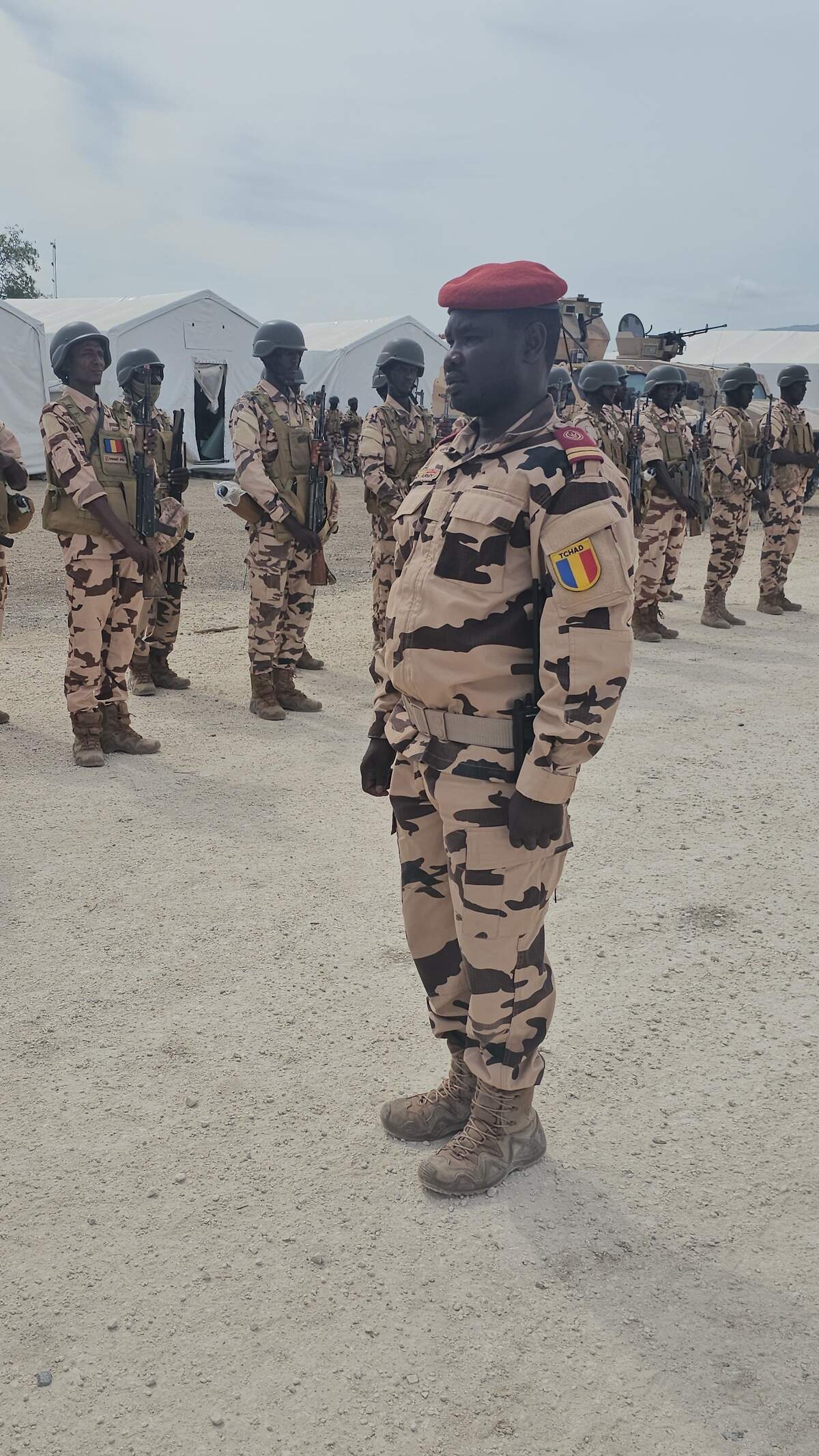 U.N. Secretary-General António Guterres arrived on Tuesday, June 16, 2026 in Haiti, where he met with Chadian soldiers deployed to the Gang Suppression Force.