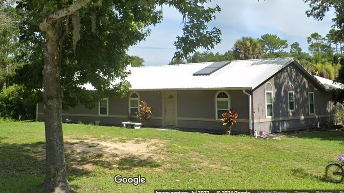The attack happened at this home in New Smyrna Beach, and deputies were forced to shoot the dog, according to the Volusia County Sheriff’s Office.