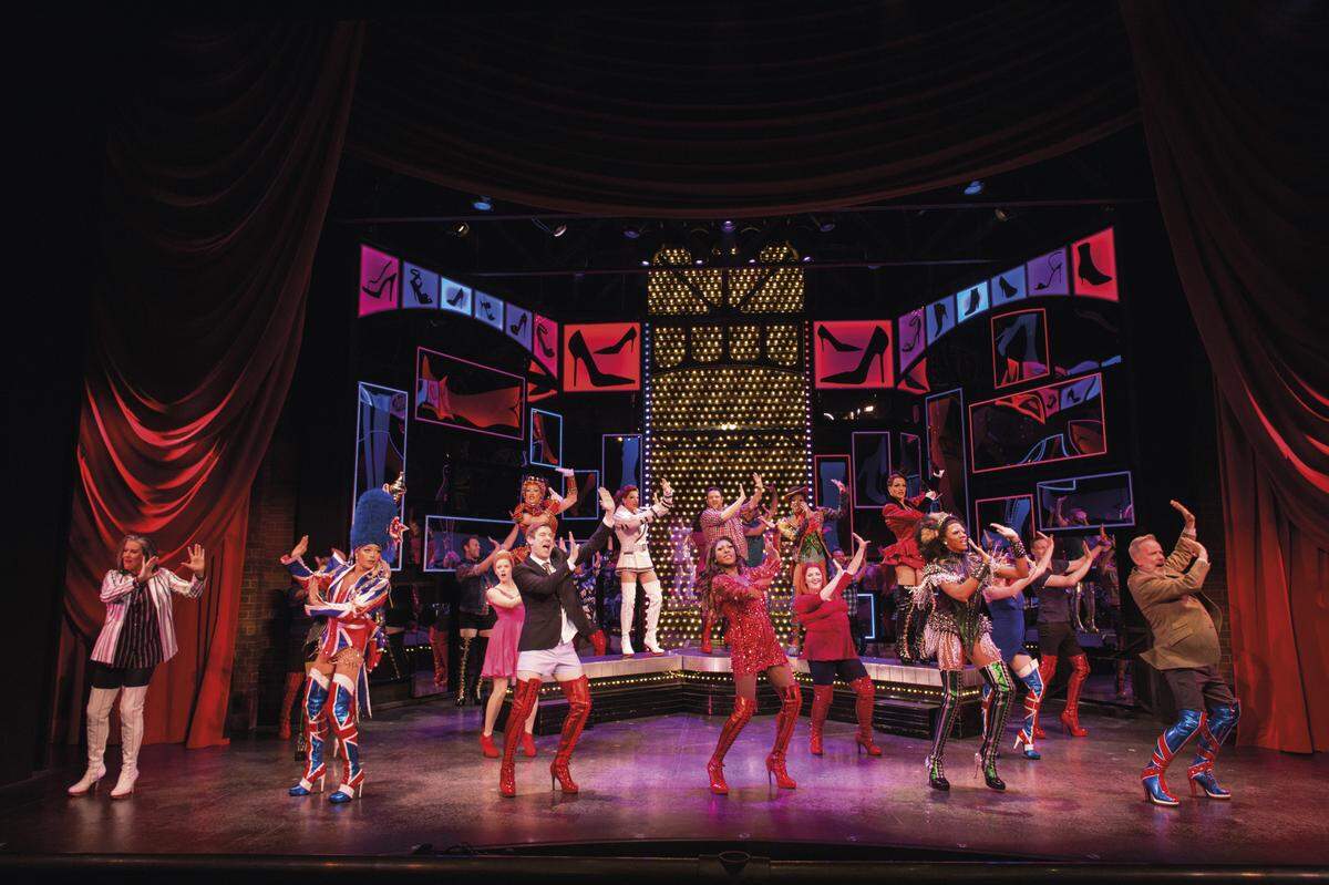 Kinky Boots, the Tony award-winning Broadway musical about a drag queen named Lola with its signature pop lyrics by Cyndi Lauper, is making its cruise industry debut aboard Norwegian Encore.