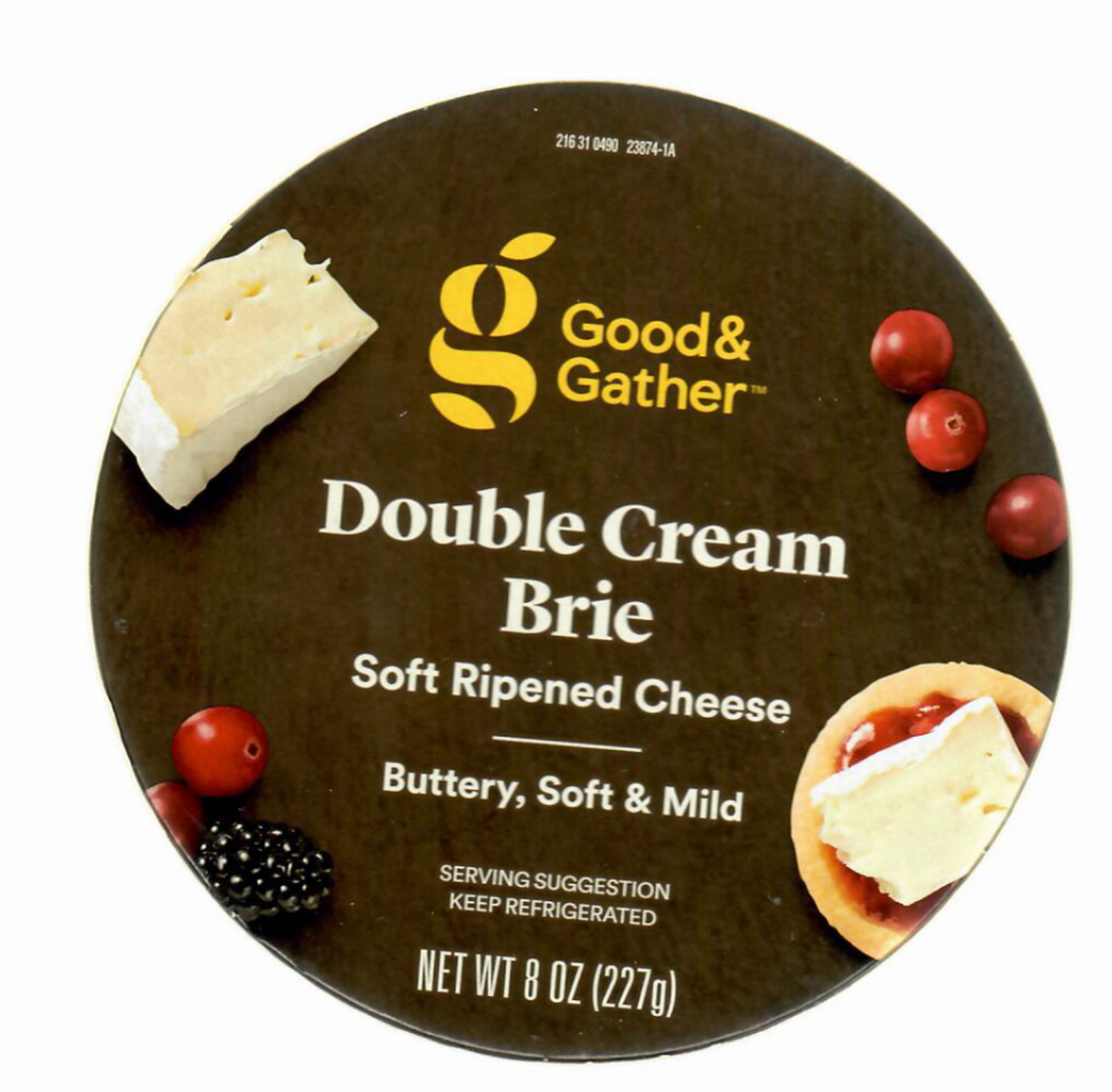 Good & Gather Double-Cream Brie sold at Target