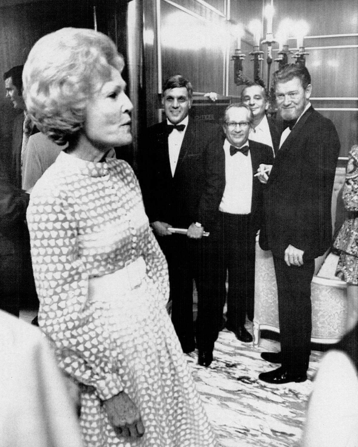 Pat Nixon arrives to attend the Republican Gala in Miami Beach, on the eve of the opening of the Republican National Convention in 1972.