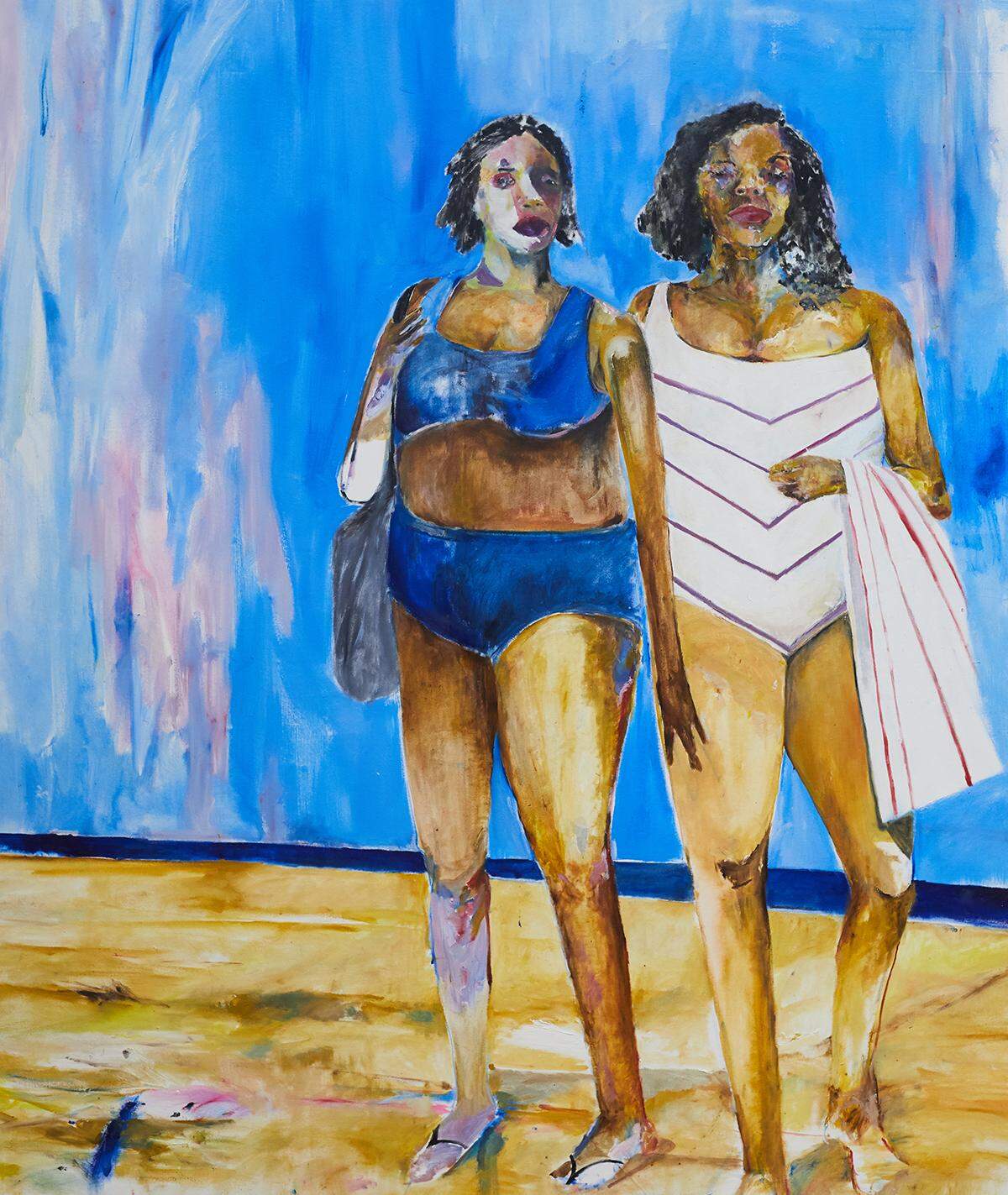 “A Bond at the Edge between Solid and Liquid” by Miami artist Jared McGriff on display at El Espacio 23.