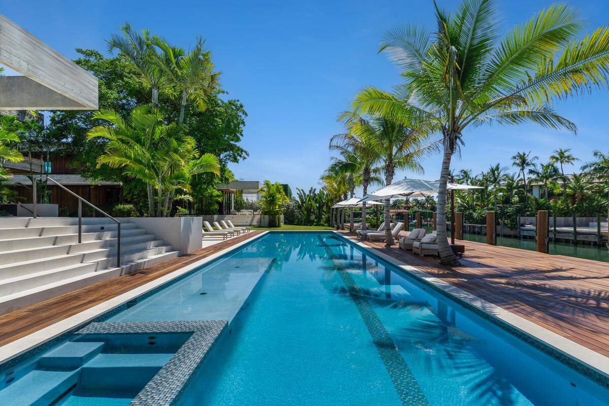 Sunset Estates has an “Olympic-length” lap pool.