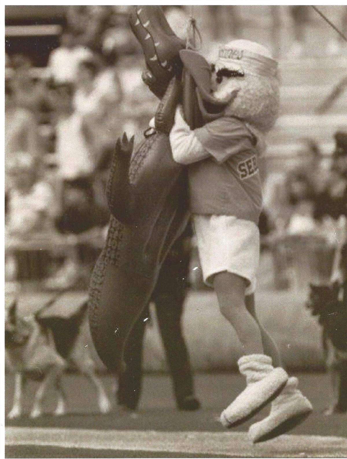 Sebastian the Ibis, a well-chronicled mischief maker, made the end of that 1987 game fitful for UF fans and hilarious for Hurricanes when, with about 30 seconds left, he “took a giant inflatable alligator and strung it up on the goal post in the open end zone of the Orange Bowl.’’
