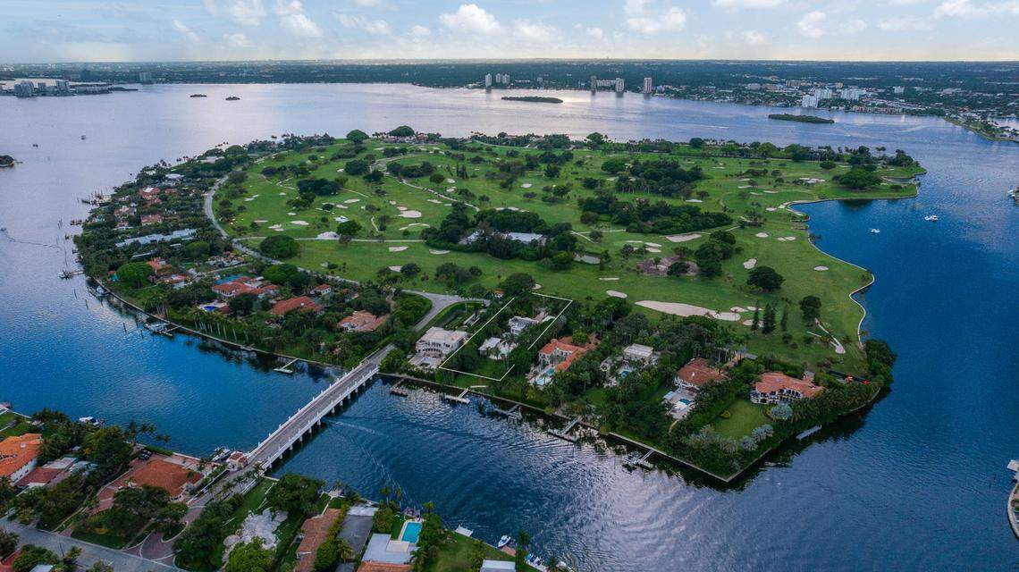 Indian Creek, dubbed the “Billionaire Bunker,” is a secluded island community off of Miami Beach. The exclusive neighborhood is home to Jeff Bezos, Ivanka Trump and Julio Iglesias.
