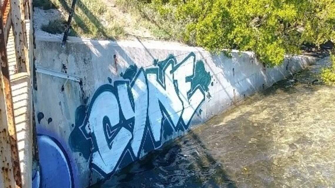 He slapped ‘cyne’ graffiti across Key West. Then the sheriff stepped in