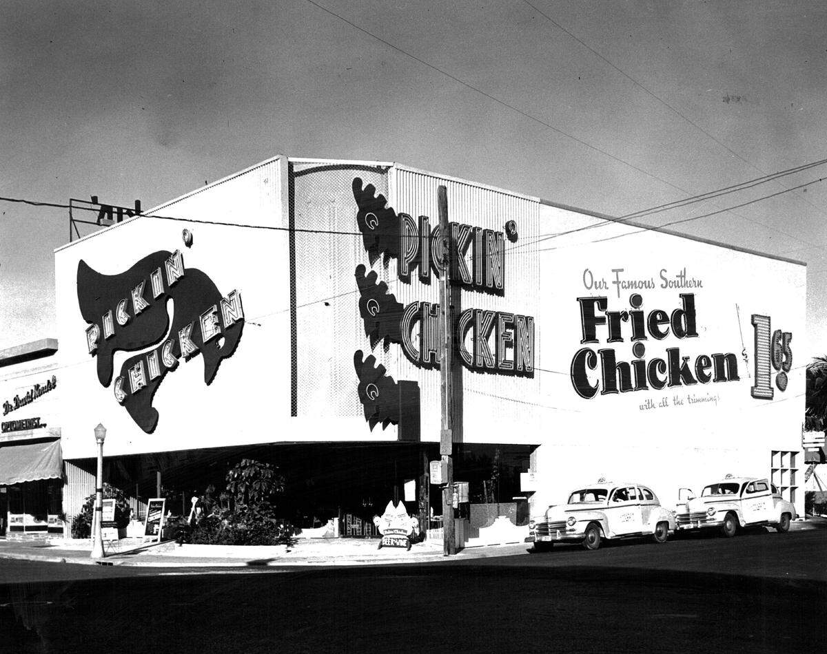 Pickin' Chicken at 71st Street and Collins Avenue in Miami Beach in the 1950s and ‘60s.