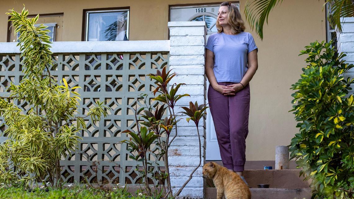 Katrina Faust, who has multiple sclerosis, is worn out at the end of her work day. A power wheelchair would conserve some of her energy and restore some of her independence.