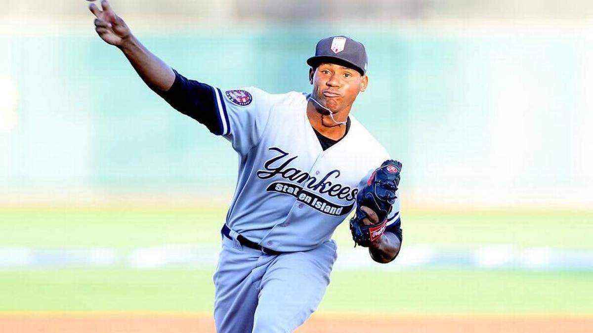 Jorge Guzman - Staten Island Yankees 2017Photo: mlb.com