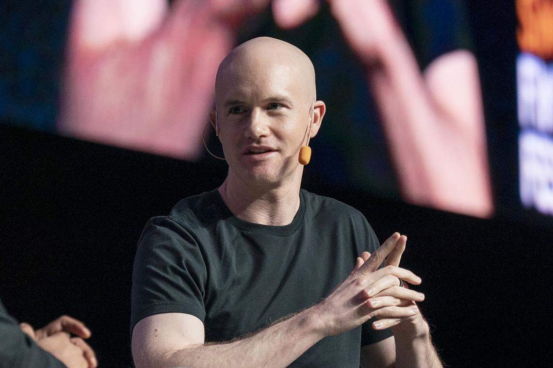 Brian Armstrong, the co-founder and CEO of cryptocurrency platform Coinbase. Armstrong is considering a move to Florida, according to a source close to the executive.