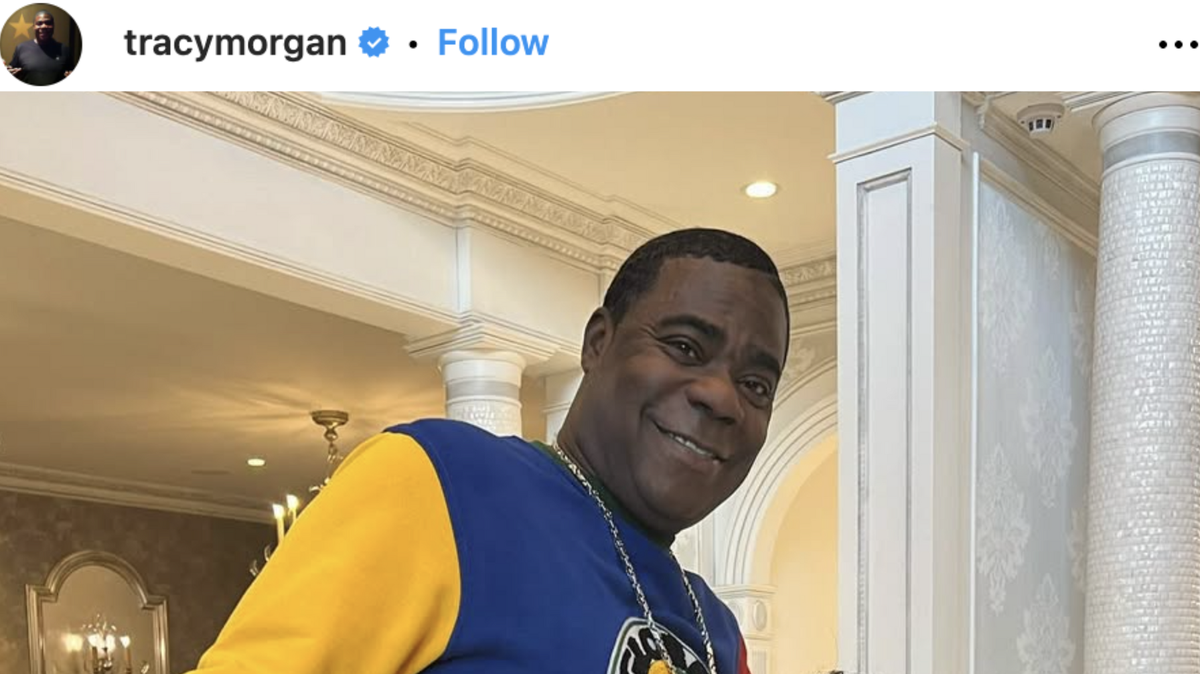 Tracy Morgan shares an update after getting sick at a New York Knicks game.