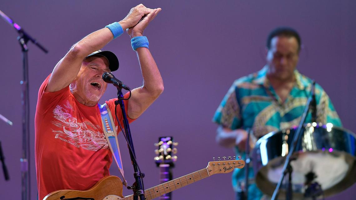 Jimmy Buffett plays a free GOTV concert in support of Gwen Graham on Thursday, Aug. 23, 2018, at the Hollywood ArtsPark Amphitheater.