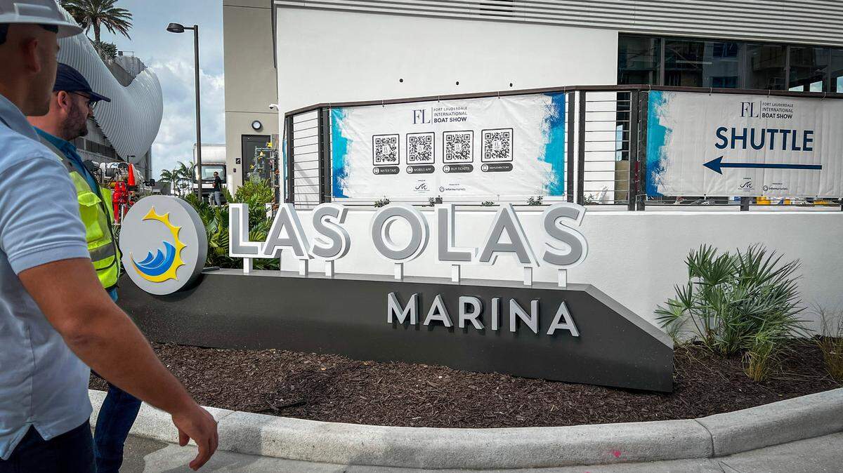 The Las Olas Marina is officially open after eight years of planning and negotiating.