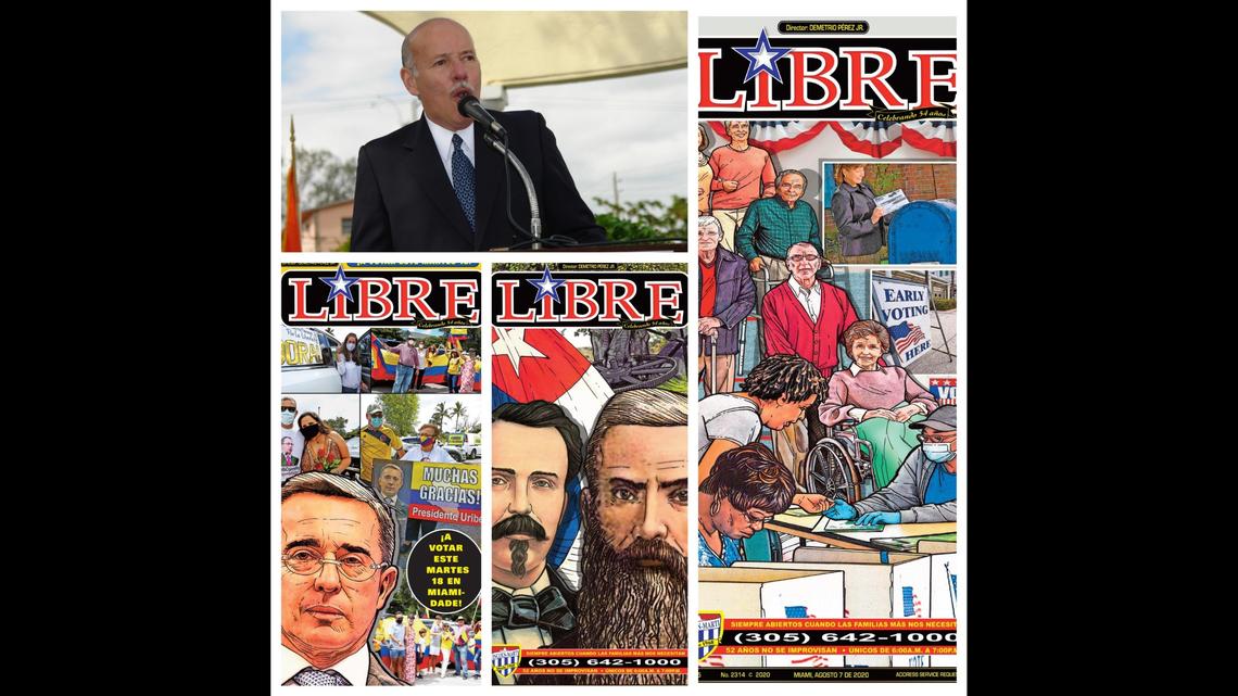 Demetrio Perez, Jr., is publisher of weekly LIBRE