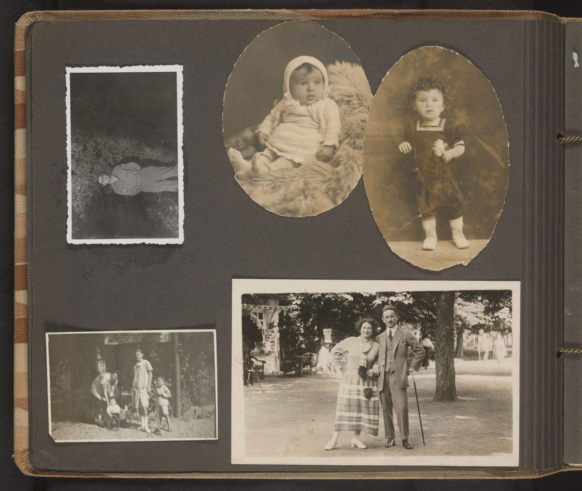 The collection consists of three photograph albums documenting the Breisacher family of Breisach am Rhein, Germany. The photographs depict the family’s pre-war lives in Breisach am Rhein and their wartime and post-war lives in the United States after emigration from Germany in 1938. Wartime photographs include depictions of Walter Breisacher with the United States Army.