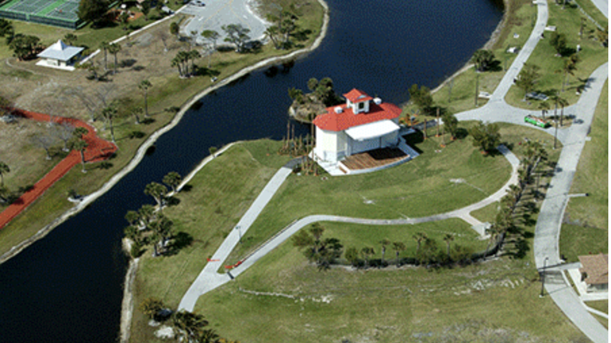 The Seabreeze Amphitheater located in Carlin Park.