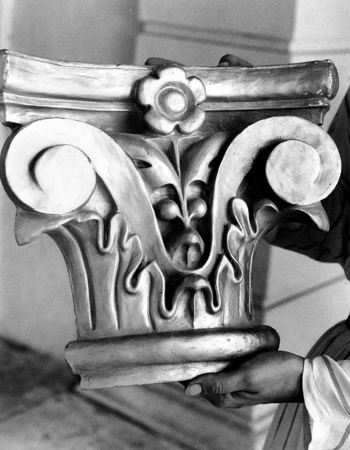 An artifcat from the Biltmore up for auction in 1987.